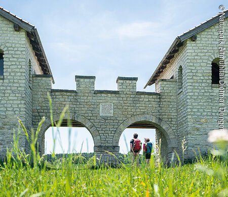 Römerkastell bei Pfünz - Nordtor