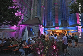 Weindorf Rothenburg. Foto: Karl-Josef Hildenbrand/Bayerische Landesanstalt für Wein- und Gartenbau
