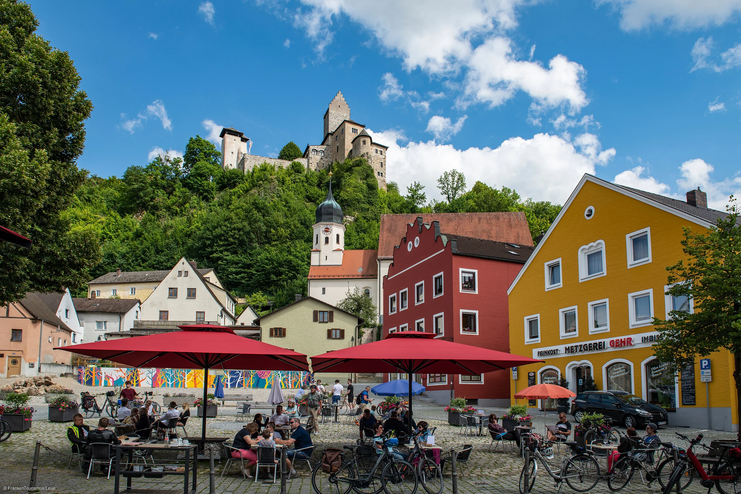 Stadtkern mit Burg Kipfenberg