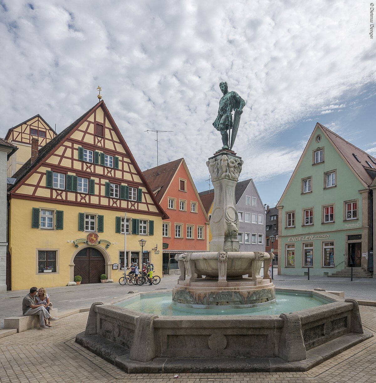 Kaiser-Ludwig-Brunnen (Weißenburg, Naturpark Altmühltal) Kaiser-Ludwig-Brunnen