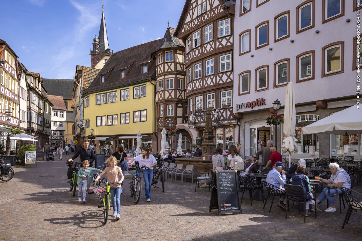 Wertheim, Spessart-Mainland, Franconia, Baden-Württemberg, Germany