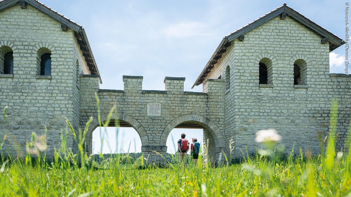 Römerkastell bei Pfünz - Nordtor