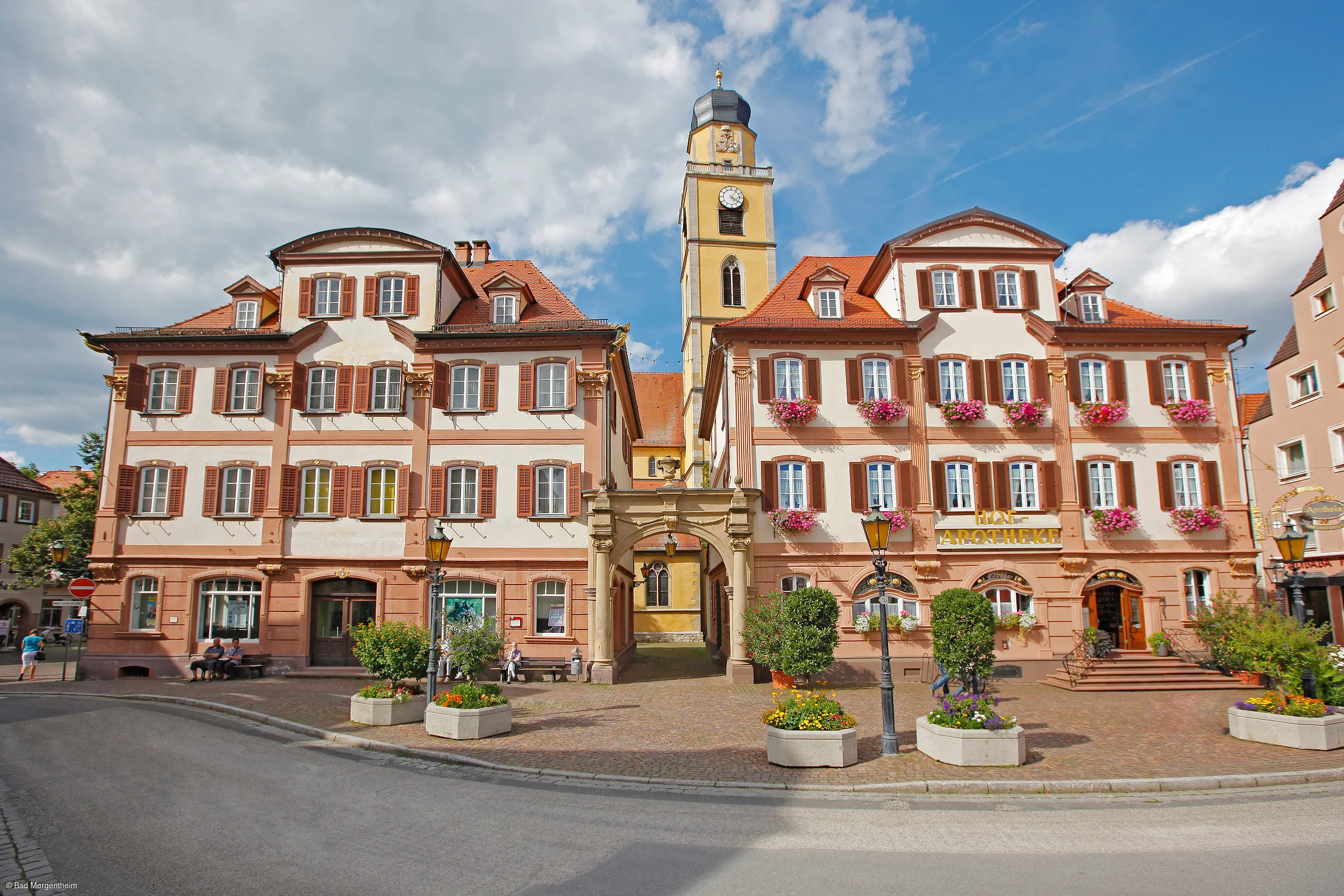 Zwilingshäuser am Marktplatz