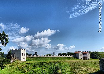 Unesco-Welterbe Römerkastell "Castra Vetonia" (Walting-Pfünz, Naturpark Altmühltal)