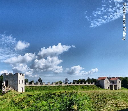 Unesco-Welterbe Römerkastell "Castra Vetonia" (Walting-Pfünz, Naturpark Altmühltal)