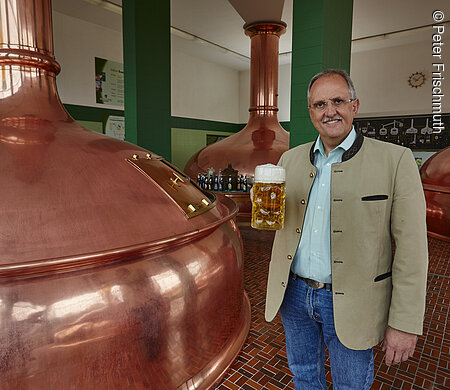 DEU , Deutschland , Baden-Wuerttemberg , Tauberbischofsheim - Distelhaeuser Brauerei im Stadtteil Distelhausen , | DEU Germany, Tauberbischofsheim - Distelhaeuser Brauerei im Stadtteil Distelhausen| [ Veroeffentlichung nur gegen Honorar nach MFM und Urhebervermerk:  (c) Peter Frischmuth / argus.  Belegexemplar an Argus Fotoagentur, Sternstr.67, 20357 Hamburg, Germany, e-mail: frischmuth@argus-foto.de, Photographer Portfolio: www.peterfrischmuth.de, Bankverbindung  IBAN: DE 25 200505501211128002, BIC: HASPDEHHXXX, Hamburger Sparkasse ]