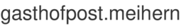 gasthofpost.meihern