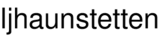 ljhaunstetten