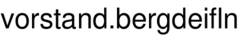 vorstand.bergdeifln
