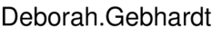 Deborah.Gebhardt