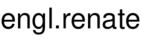 engl.renate