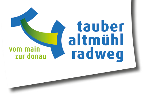 Karte - Tauber Altmühl Radweg